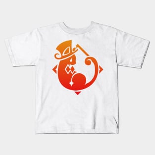 Genshin Impact Lyney Emblem Kids T-Shirt